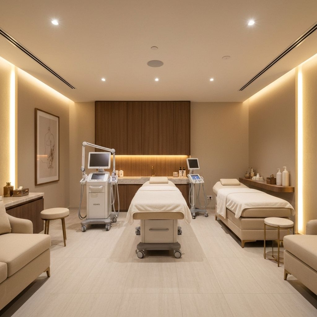 Luxury clinic interior
